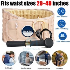 Decompression Back Brace Lumbar Belt Spinal Support  Extender Belt Air Traction