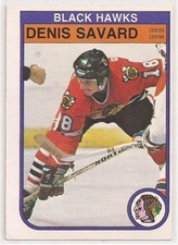 1982-83 O-Pee-Chee Denis Savard #73 Chicago Blackhawks