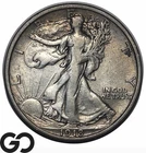 1918-D Walking Liberty Half Dollar *Key Denver Issue* VF