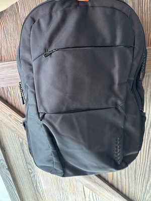 Cocoon Black Backpack with Multiple Zippered Pockets