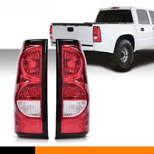 Premium Tail Lights Set In Red For Chevy Silverado 1500 2500 3500 2003-2005 2006