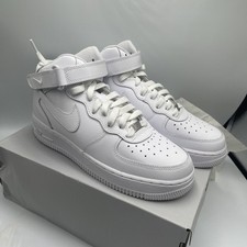 New NIB Nike Grade School Air Force 1 Mid White White DH2933-111 SIZE 6 AF1