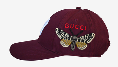 🆕️Authentic GUCCI NY YANKEES™ BUTTERFLY Embroidered BASEBALL Cap