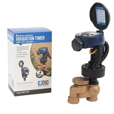 DIG RBC-MVA Battery Powered Digital Irrigation Controller - With Valve Actuator