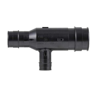Uponor Q4751557 Propex Ep Reducing Tee,1 1/2