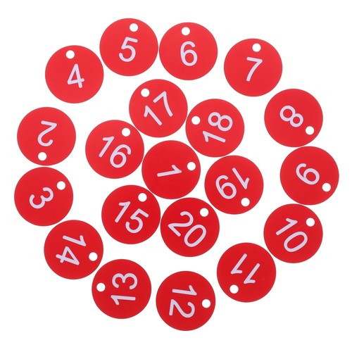 20 Pcs Nummernschild Büro Bienenstock-Nummernschild Aus Kunststoff - 第 6/12 張圖片