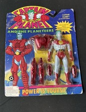 Captain Planet And The Planeteers vintage Captain America With Pollution Armor