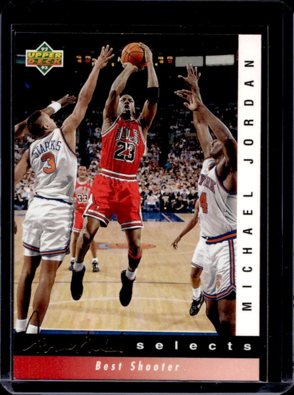 1992-93 Upper Deck Michael Jordan Jerry West Selects #JW1 Bulls