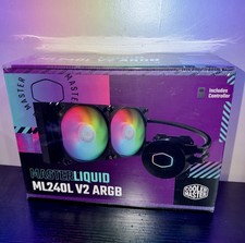 Cooler Master MasterLiquid ML240L V2 ARGB Simple Water Cooling CPU Cooler