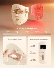 RENPHO Red Light Therapy Mask for Face, 324 L...