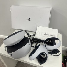 Sony PlayStation VR2 Headset White Controllers Boxed 🔥 Fast Dispatch