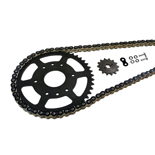 Kettensatz Ek-Chain 520 MVXZ-2 FüR Yamaha YFZ450R, Typ 18P, Modelljahr 2009--image