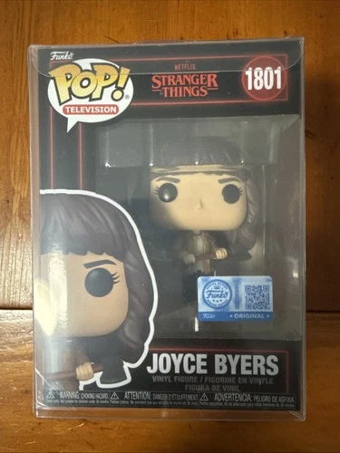 Funko Stranger Things 1801 Joyce Byers (with Axe) Exclusive + Protector