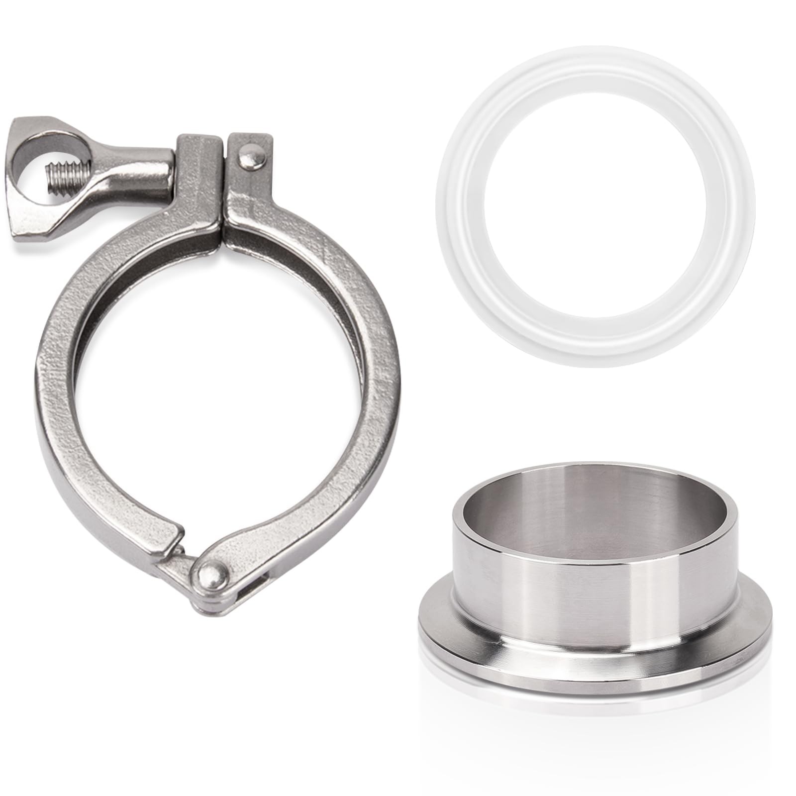 2" Tri Clamp Ferrule Gasket Kit Beer Keg Still Adapter for Distilling 0, 0