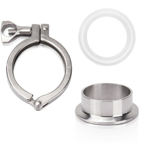 2" Tri Clamp Ferrule Gasket Kit Beer Keg Still Adapter for Distilling 0, 0 