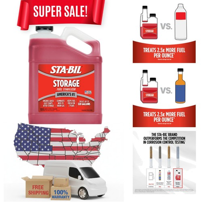 #ad Ultimate Fuel Stabilizer 1 Gallon Preserves Fuel for 2 with Confidence $86.98