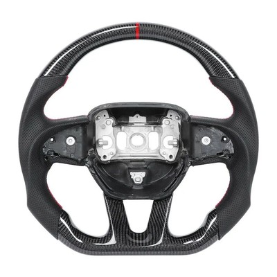 Verfügbar für 15-23 DODGE Dodge Challenger Kohlefaser-Lenkrad