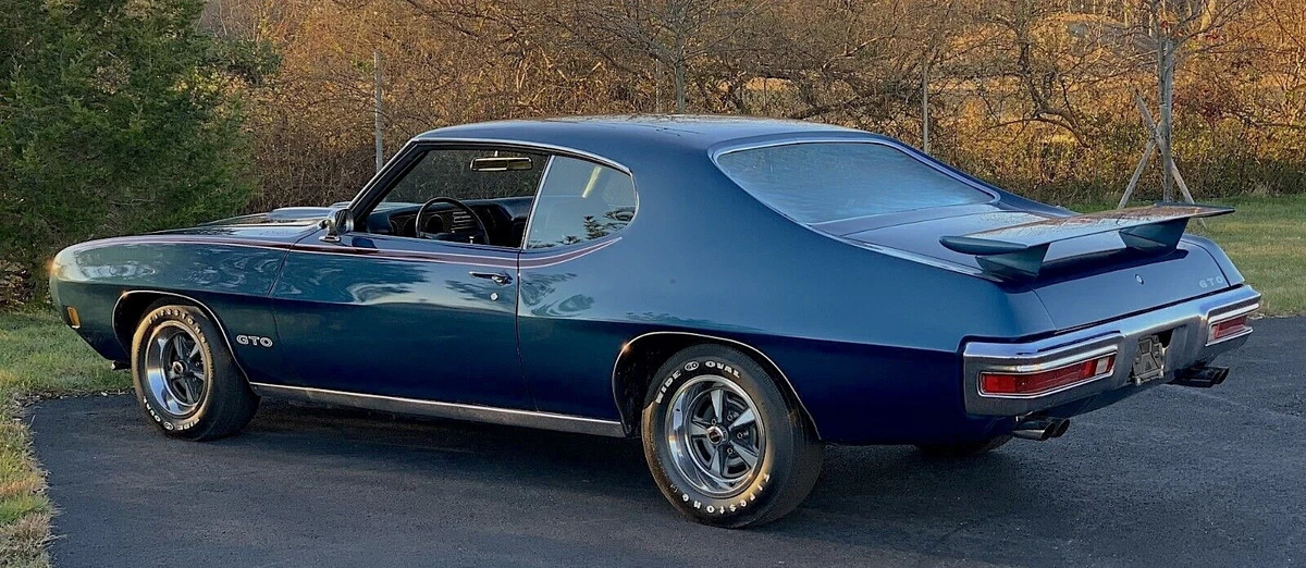 197O Pontiac GTO Humbler -left rear profile
