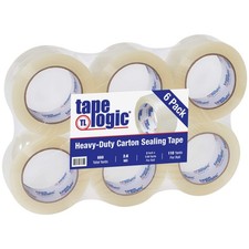 Tape Logic 2 Inch X 110 Yards Clear Acrylic Packing Tape 2.6 Mil Thick Pack Of