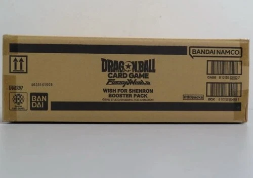 2025 Dragon Ball Super Fusion World Wish For Shenron FB07 Sealed Booster Case