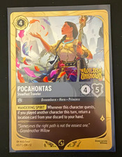 Pocahontas-Steadfast Traveler 48 Disney Lorcana Promo Cards for