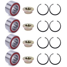 Set 4 cuscinetti ruota cuscinetti compatti 38x72x37 per rimorchio ALKO Knott Nieper BPW 540466