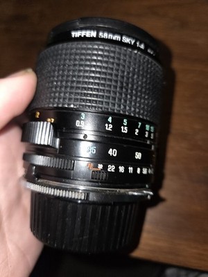 Tamron 35-70mm 1-3.5 CF MACRO BBAR MC For Nikon A1 Zoom Lens With Tiffen Sky 1-A