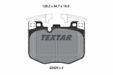 Bremsbelagsatz, Scheibenbremse 2242501 TEXTAR f�r BMW TOYOTA ALPINA