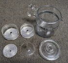 Vintage Pyrex Ware 7759  9 Cup Percolator Coffee Pot Glass COMPLETE