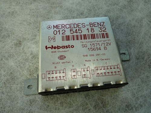 Mercedes W140 S420 SEL Steuergerät Webasto Standheizung A0125451832