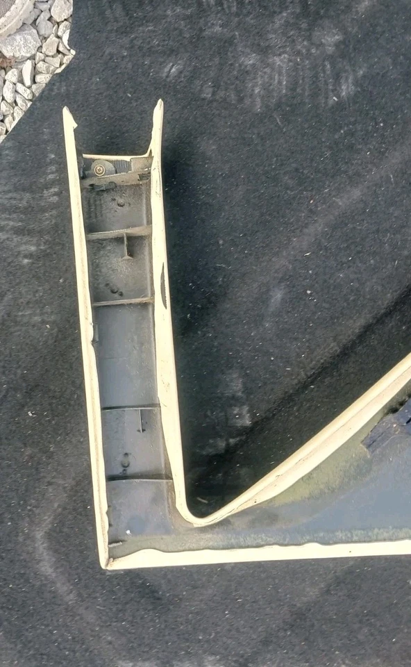 1996-2002 Mercedes R129 SL320 SL500 Left & Right Hard Top Window Panel Trim Tan Foto 3 de 4