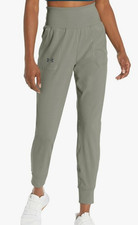 Under Armour Women's Breathable 4-Way Stretch Motion Joggers Grove Green XS