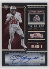 2018 Panini Contenders Draft Picks College Bowl Ticket /99 JT Barrett Auto 3hd