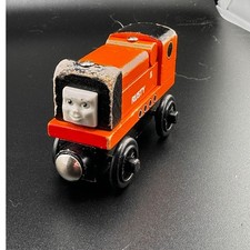 Thomas Wooden Railway Rusty Diesel Train Vtg 2003 Gullane Limited Edition Orange