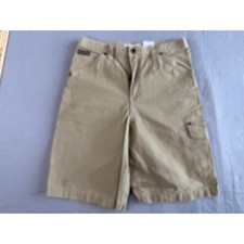 Columbia Youth Boys Shorts Size 16 Beige Cotton Cargo Casual Outdoor