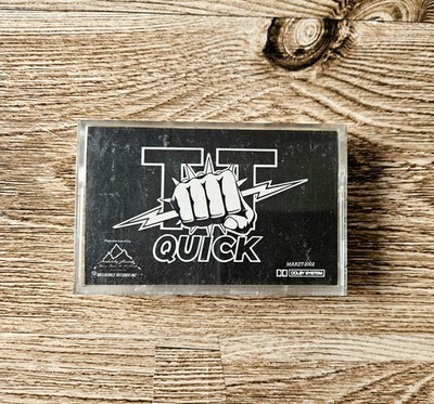 T.T. QUICK - S/T EP - 1986 CASSETTE   MEGAFORCE RECORDS - ORG HTF OOP!! Accept