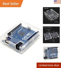 Sleek Protective Enclosure for Arduino UNO R3/WiFi - Lightweight Easy Install