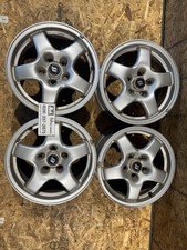 Jdm R32 Genuine Wheels 16inch 6.5j 40 5114.3 Nissan Skyline Set Of 4 Rims Oem