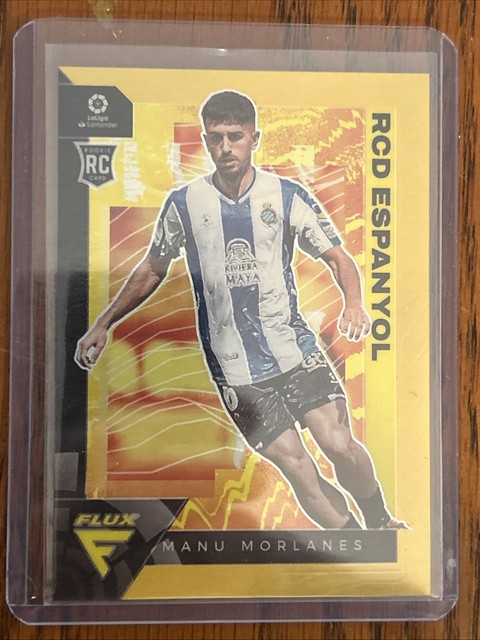 Manu Morlanes 2021-22 Chronicles Flux La Liga Soccer #282 Prizm 10/10 MIDFIELDER
