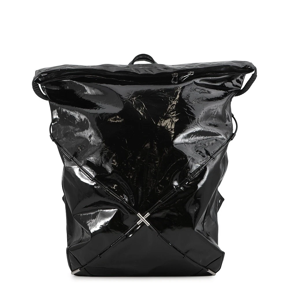 Bottega Veneta — Bottega Veneta Tent backpack Patent Leather Black 691386V1RW38803