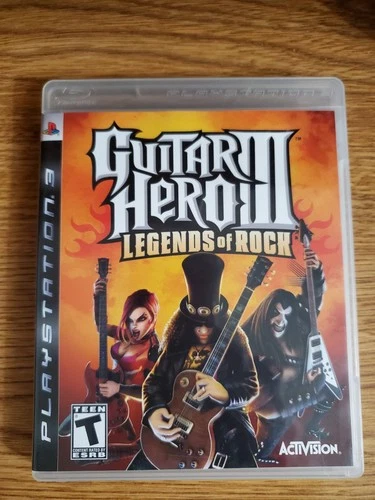 Complete - Guitar Hero III Legends Of Rock (Sony PlayStation 3) PS3 CIB w Manual