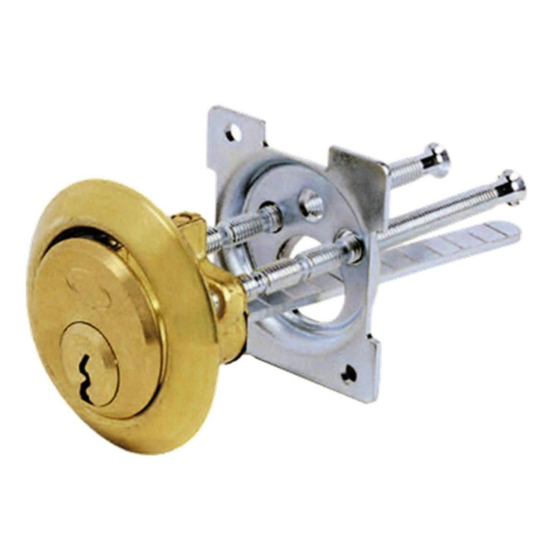 CILINDRO TONDO PER SERRATURA PORTONCINO PORTONE LEGNO YALE porta infisso