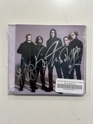 Motionless In White Signed Art Card Decades Light Cover Varient Autographed #6