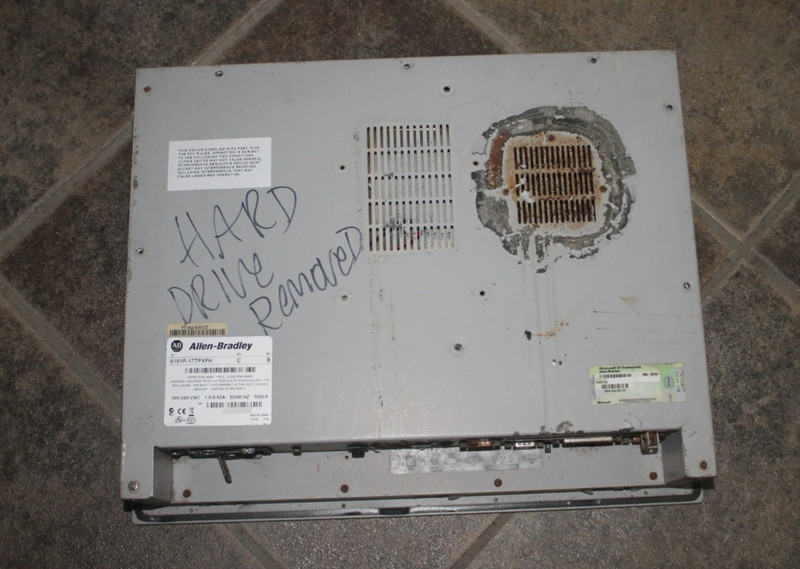 Allen Bradley VersaView  1700P  6181P-17TPXPH Parts Only