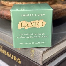 Creme De La Mer La Mer The Moisturizing Cream .5 oz/15 ml SEALED Batch C15 AUTHN
