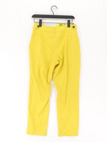 Karen Millen Women's Suit Trousers UK 10 Yellow Viscose New with tags - Picture 2 of 5