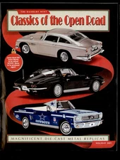 DANBURY MINT - CLASSIC of the OPEN ROAD die-cast METAL REPLICAS Holiday 2001 