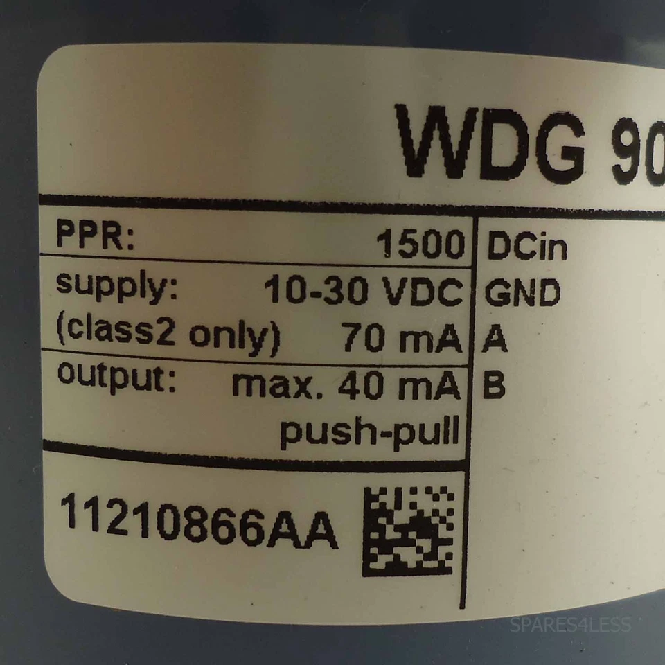 Wachendorff Inkrementaler Drehgeber WDG 90B-1500-AB-PT-S2 NOV - Image 2 of 3