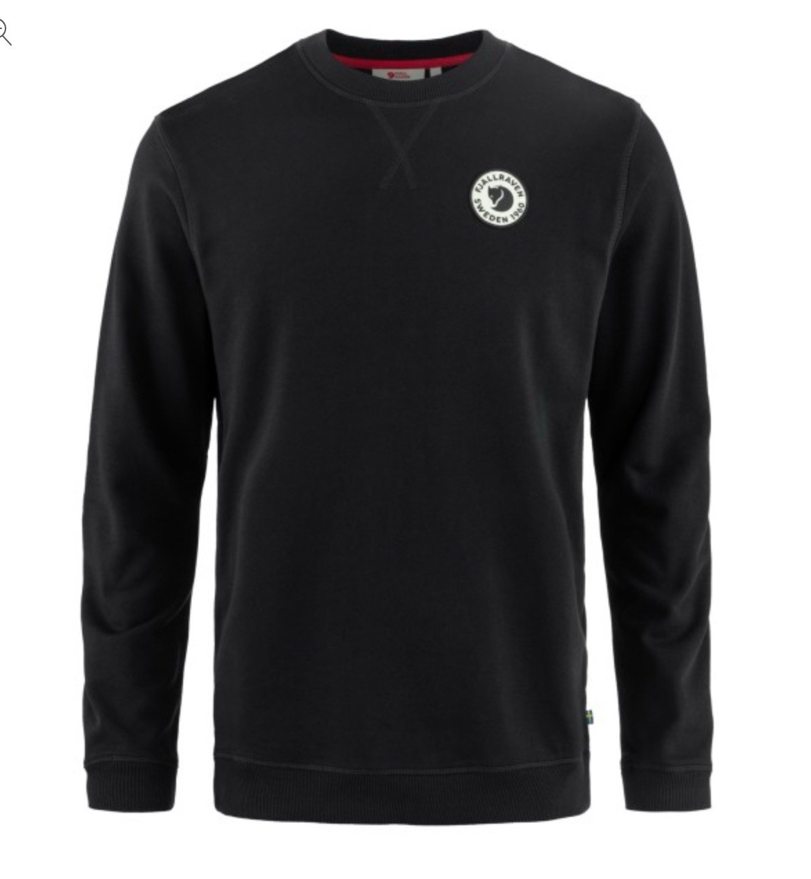 Fjallraven Mens 1960 Logo Badge Sweater Jumper - Black - Medium BNWT FJÄLLRÄVEN