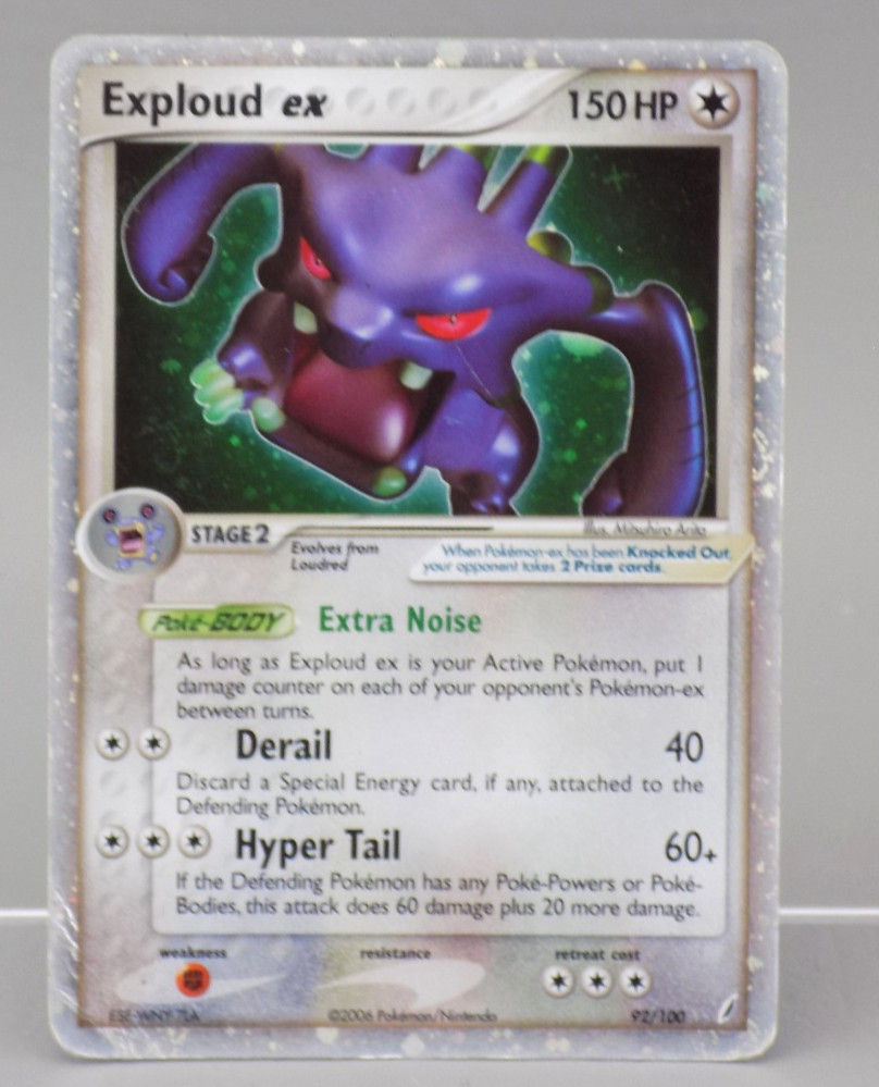 Pokemon TCG 2006 Exploud ex 92/100